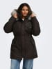 ONLY Carmakoma Langer Parka in Chocolate Torte
