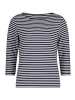 Betty Barclay Basic Shirt mit Ringel in Dunkelblau/Weiß