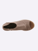 Andrea Conti Sandalette in taupe