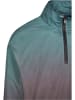 Urban Classics Urban Classics Herren Gradient Pull Over Jacket in black/bottlegreen