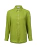 Marie Lund Leinenbluse in kiwi - 0011