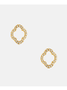 Diamant L'éternel Ohrringe aus 585 Gelbgold