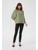 Kaffe Langarm-Bluse KAsonja Loose fit in Oil Green