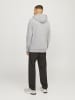 Jack & Jones Kapuzenpullover in Light Grey Melange