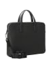 BOSS Crosstown - Aktentasche Leder 38.5 cm in schwarz