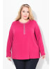 Ulla Popken Longsleeve in rot pink