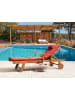 Beliani Auflagen TOSCANA/JAVA/AMANTEA PREMIUM in Rot - (W) 58 x (H) 5 x (L) 189 cm