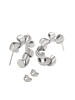 NAEMI Women Earrings in Silver