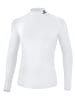 erima Unisex Erwachsene Athletic Longsleeve Turtleneck, Turtleneck Funktionsunterwäsche in weiss