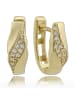 BALIA Gold 333 Damen Creolen Glamour Ohrringschmuck ca. 1,2cm