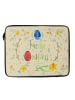 Mr. & Mrs. Panda Laptop Tasche Ostern Frohe Ostern ohne Spruch in Blumig