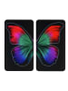 Wenko Herdabdeckplatte Universal Mod. Butterfly by Night 2er Set, Herdabdeckplatte Universal Butterfly by Night 2er Set in Mehrfarbig