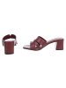 Ital-Design High-Heel Sandalette in Bordeaux