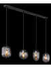 Globo lighting Hängeleuchte "ATTILA" in black
