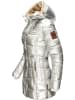 Marikoo Wintermantel Lieblings Jacke in Silber