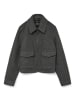 Vero Moda Jacke in Dark Grey Melange