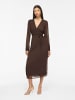 Vila Maxikleid in Coffee Bean1