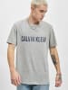 Calvin Klein T-Shirts in grey heather w/lake crest blue