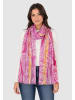 Faera Eleganter Schal Fransen Paisley Muster weiches Material in Pink