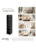 tectake Standregal Medienregal in Holzoptik 90x21x20cm
