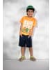 Coccodrillo Baumwoll-T-Shirt mit kurzen Ärmeln in orange
