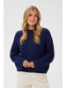 SAINT TROPEZ Strickpullover PippieSZ Oversize fit in Eclipse