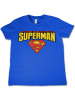 Superman Shirt in Blau