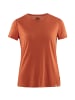 FJÄLLRÄVEN T-Shirt High Coast Lite in Dunkelorange