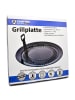 COFI 1453 Camping Grillplatte Universal 30,5 cm in Schwarz