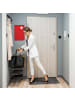 relaxdays Medizinschrank in Rot/ Weiß - (B)21,5 x (H)32 x (T)9,5 cm