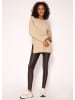 SASSYCLASSY Oversize Strick-Pullover in Beige