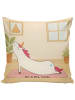 Mr. & Mrs. Panda kissen für sofa Einhorn Yoga Design ohne Spruch in Weiß