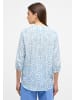 Eterna Bluse LOOSE FIT in azurblau