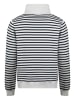 SCHIETWETTER Sweater "Schleichmichel Sören" in white-navy