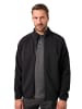 JP1880 Sweatjacke in schwarz