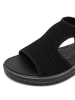 Jana Sandale Sandalette in schwarz