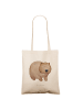 Mr. & Mrs. Panda Jutetasche Wombat ohne Spruch in Creme