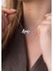 PURELEI Kette Letter Heart Silber