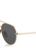 David Beckham Sonnenbrille für Damen in gold