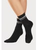 LASCANA ACTIVE Tennissocken in schwarz