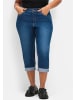 sheego 7/8-Jeans in blue denim