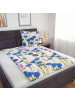 Zo!Home Renforcé Bettwäsche - Phine - Kornblumen in blau