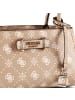 Guess Carrie Schultertasche 29 cm in biscotti logo