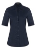 More & More Baumwollstretchbluse in marine