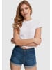 Urban Classics Urban Classics Damen Ladies Cropped Rib Tee in white