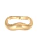 Elli Ring 925 Sterling Silber Wellen in Gold