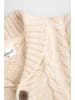 Coccodrillo Pullover mit Reißverschluss  in beige