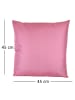 JACK 2er Set Outdoor Kissenhülle 45x45cm Uni in Weinrose