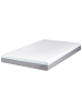 Beliani Matratze GLEE in Weiß/Grau/Blau - (W) 120 x (H) 20 x (L) 200 cm H2/3 Mittel