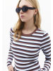 OXXO Langarmshirt STRIPED COMB